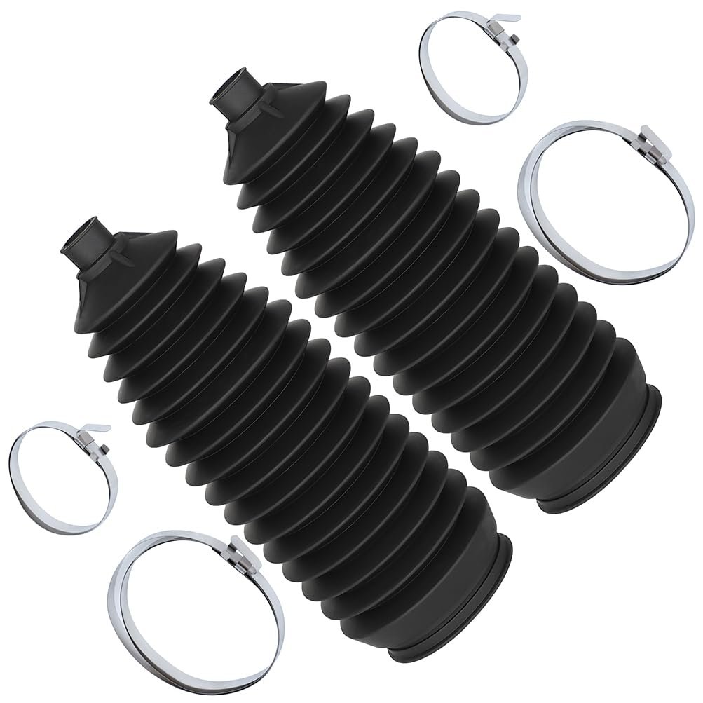 2-piece Rack And Pinion Tie Rod Boots For 2005-2008 Chevrolet Cobalt Front Steering Boot