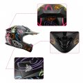 Tcmt Dot Youth Kids Motocross Offroad Street Helmet Full Face Motorcycle Atv Dirt Bike Gloves Goggles 