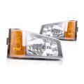 Turn Signal Parking Light Pair For Chevy Silverado 1500 3500 Classic 2007 Driver And Passenger Side Capa Certified Gm2520185 