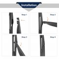 X Autohaux Car Rear Windshield Wiper Blade Arm Set For Ford Focus 04-11 14 Inch 355mm