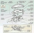 1964-1967 Corvette Flame Arrestor Fuel Injection Or 3 X 2