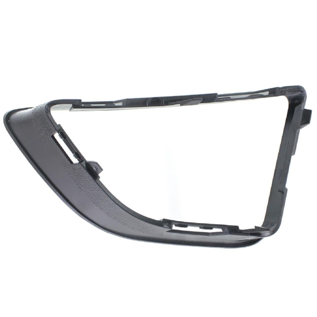 Front Passenger Side Bumper Insert Ford Fusion 2010 2011 2012 Replacement For Fo1039121 Ae5z17e810ea Black Plastic Standard