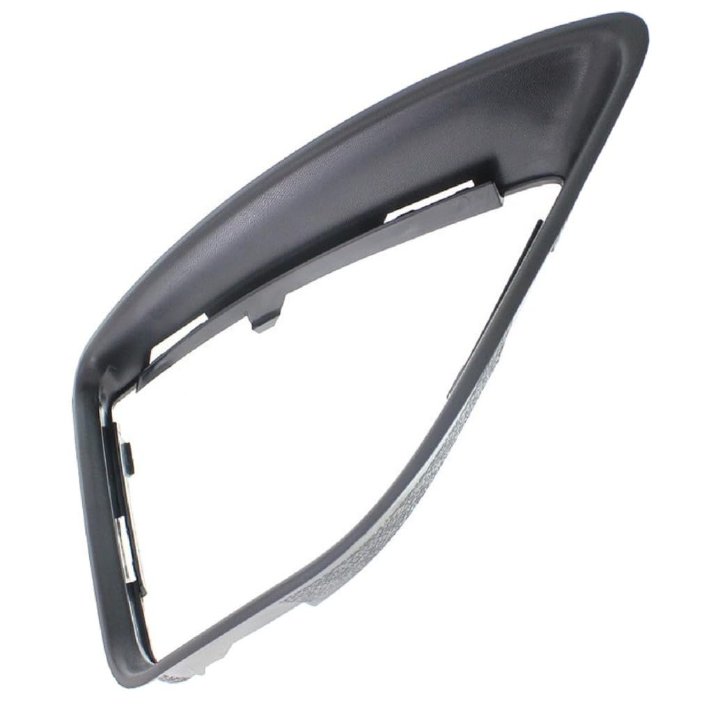 Front Passenger Side Bumper Insert Ford Fusion 2010 2011 2012 Replacement For Fo1039121 Ae5z17e810ea Black Plastic Standard
