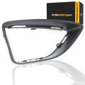 Front Passenger Side Bumper Insert Ford Fusion 2010 2011 2012 Replacement For Fo1039121 Ae5z17e810ea Black Plastic Standard