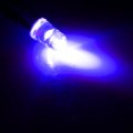 Iivverr 5pcs 5mm Straw Hat Wired Blue Led Light Lamp Emitting Diode Dc 12v 5 Unids Sombrero De Paja Con Cable Azul La Mpara Luz