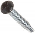 Ap Products 012-ptk500bl 8 X 1-1 4 Black Pan Head Square Recess Screw Pack Of 500 