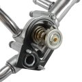 A-premium Coolant Thermostat Housing Compatible With Chevry Equinox Impala Malibu Terrain Cadillac Srx Xts Pontiac G6 Torrent