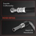 A-premium Power Steering Hose Pressure Line Assembly Compatible With Bmw 535i 2008-2009 L6 3 0l Pump To Gear Rack Pinion