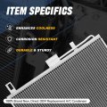 Auto Dynasty Air Conditioning A C Condenser For 2015-2020 Dodge Durango 3 6l 5 7l Aluminum Ac Replacement Dpi 30044 Ch3030264