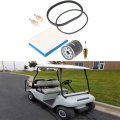 Maintenance Adjust Up Kit With Drive Belt Starter Replacement For Club Car Ds 1997-2004