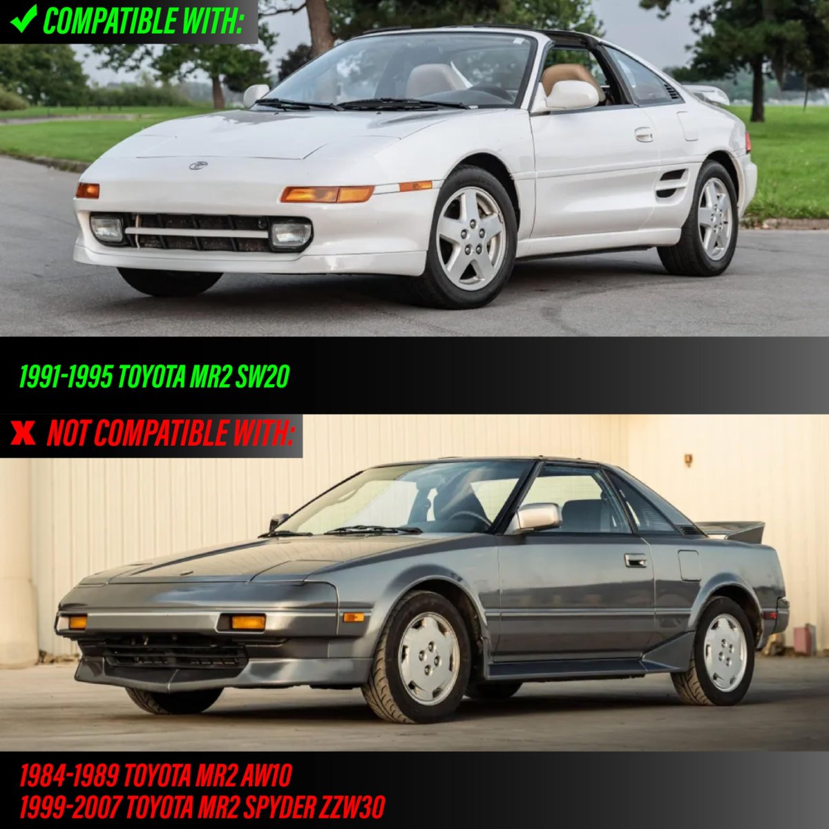 Usr 91-95 Mr-2 Turn Signal Light A 4 Pieces Front Bumper Signals Lamps Left Right For 1991-1995 Toyota Mr2 Sw20 All Models Us
