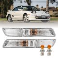 Usr 91-95 Mr-2 Turn Signal Light A 4 Pieces Front Bumper Signals Lamps Left Right For 1991-1995 Toyota Mr2 Sw20 All Models Us 
