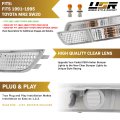 Usr 91-95 Mr-2 Turn Signal Light A 4 Pieces Front Bumper Signals Lamps Left Right For 1991-1995 Toyota Mr2 Sw20 All Models Us