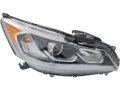 Front Right Passenger Side Halogen Headlight Assembly With Daytime Running Lamps For 2016-2017 Honda Accord Sedan 