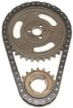 Cloyes 9-1101 Street True Roller Timing Kit Incl Machined Steel Cam Sprocket 3 Keyway Billet Crank 0 250 Chain Double Captured 