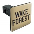 Wake Forest University Secondary Logo Tow Trailer Hitch Cover Plug Insert 1 4 Inch 25