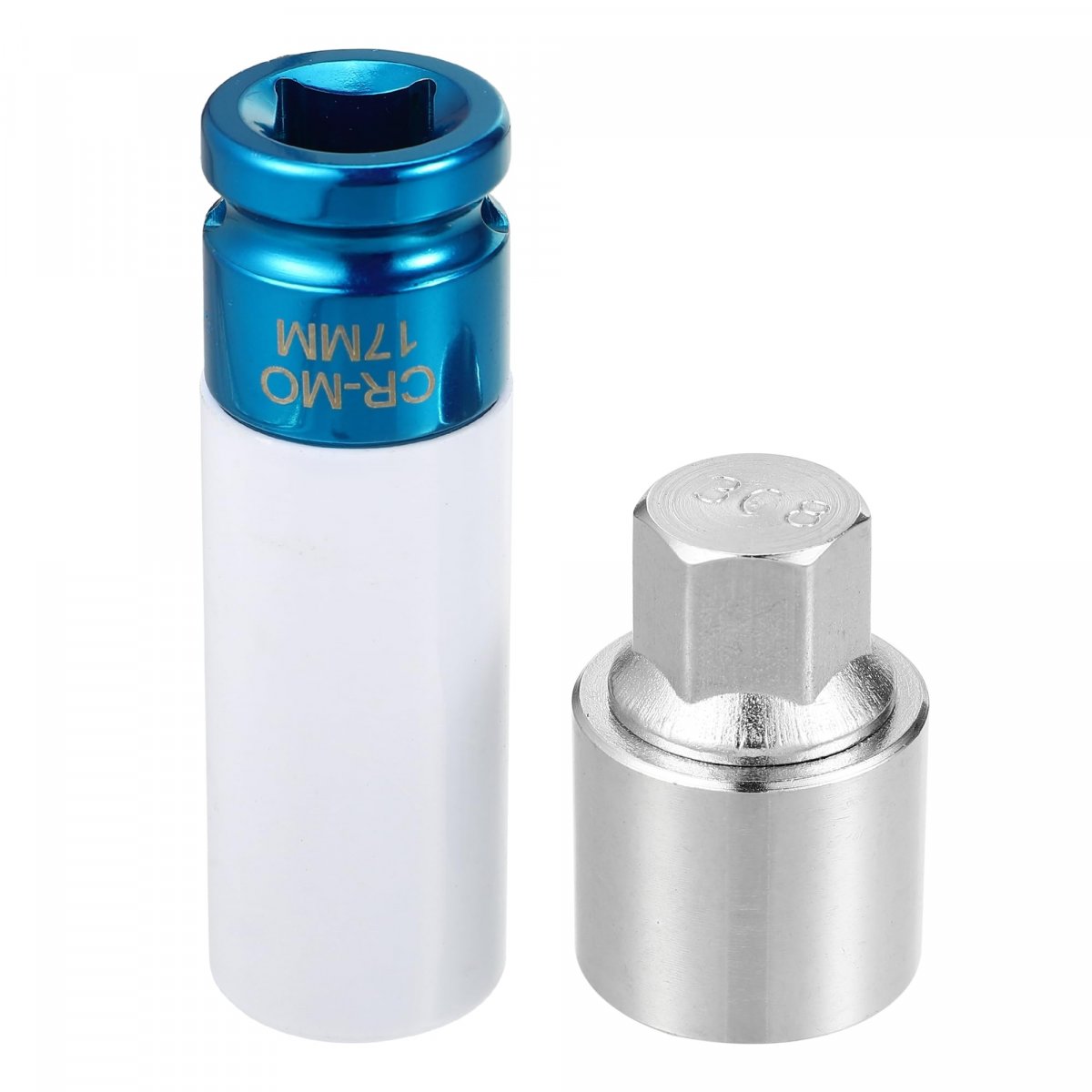 1 Set 308 Wheel Lock Lug Nut Anti Theft Screw Removal Socket Key For Mercedes Benz With Protector
