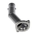 Lexus Es350 2007-2025 Coolant Thermostat Housing Metal Material Natural Finish 50 Degrees Neck Angle 0 28 Inches Mounting Hole 