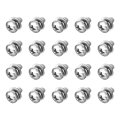 M4 X 8mm 304 Stainless Steel Phillips Pan Head Machine Screws Bolts Combine With Spring Washer And Plain Washers 20pcs 