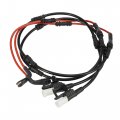 X Autohaux 2pcs Car Rear Brake Pad Electronic Wear Sensor Indicator Lr033295 For Land Rover Range 2013-2018