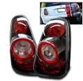 Tail Brake Lights Rear Lamps Black For 2002-2005 Mini Cooper 