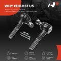A-premium 2 X Front Outer Tie Rod Ends Compatible With Mitsubishi Montero 1992-2000 Sport 1997-2004 Replace Es3386rl Mb831043