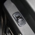 Carbon Fiber Window Lift Trim Switch Panel Cover Decorations For Ford F150 2015-2020 Accessories