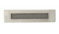 Richelieu Hardware Bp701396242 Castelo Collection 3 4-inch 96 Mm Center-to-center Hammered Brushed Pewter Modern Rectangular