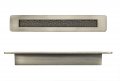 Richelieu Hardware Bp701396242 Castelo Collection 3 4-inch 96 Mm Center-to-center Hammered Brushed Pewter Modern Rectangular