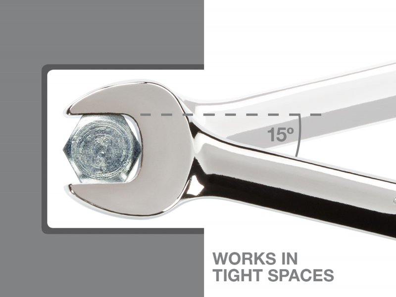 Tekton 10 Mm Stubby Combination Wrench 18065
