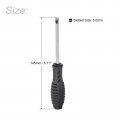 Uxcell Mini Slotted Screwdriver 5 0mm Flat Head With Non-slip Handle For Small Appliances 10 Pcs
