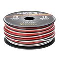 Grand General 55306 Black Red White Parallel Primary 3-wire 100 Roll With Spool For Trucks Automobile And More A 