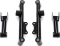 Rear Upper Lower Control Arm Kit For 1979-2004 Ford Mustang 1979-1986 Mercury Capri Steel Powder Coated Black 