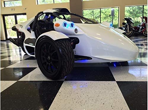 Blinglights Compatible 6x Blue Led Addon Angel Eye Headlamp Headlight Halo Rings For Campagna T-rex