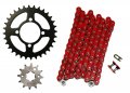 Red 520x74 Drive Chain 12 32 Sprockets 1989-2004 For Yamaha Breeze 125 Yfa1 