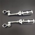 Chrome Long Angled Adjustable Highway Peg Mounting Kit Skull Footrest For V Star Roadstar Suzuki Boulevard With 1 5 In Front