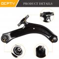 Ocpty New K620373 Front Passenger Side Lower Control Arm And Ball Joint Assembly Fit 2007-2012 For Nissan Sentra
