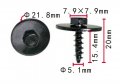 Autobahn88 Hex Bolt 5x17 Compatible With Bmw X5 X6 X3 X1 1m M3 B7 Oem 07149126886 Pack Of 10