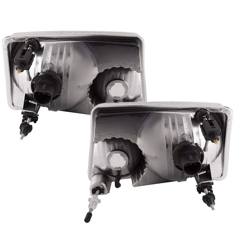 Headlights Assembly Pair For Ford Ranger 2001 To 2011 Halogen Clear Lens Front Driver And Passenger Side Part Number