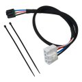 Replacement For 1995-2009 Dodge Ram Chrysler Towing Trailer Brake Control Wiring Harness Adapter 4pin Connector