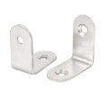 Uxcell 30mmx30mmx2mm Furniture Fitting 90 Degree Angle Bracket Brace 10pcs