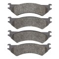 Disc Brake Pads For Ford F 150 Heritage 2004 Semi Metallic Friction 0 65 Inner Overall Thickness 7 42 In Width Front Position 