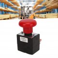Emergency Stop Switch Push Button Metal Alloy Forklift Safety For Most Forklifts 96v 250a