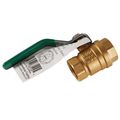 Heavy Duty Brass Ball Valve Quarter Turn 3 4a Ips 