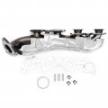 A-premium Left Driver Side Exhaust Manifold With Gasket Kit Compatible Toyota Sequoia 2001-2004 Tundra 2000-2004 4 7l