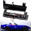 Nslumo C4 Led Side Marker Lights For 1988-1996 Chevy Corvette Rear Bumper Red Sidemarker Parking Lamp W White Backup Reverse