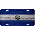 Expressitbest Aluminum License Plate Flag Of El Salvador Salvadorian Bricks 