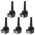 Ignition Coil 5 Pcs For Volvo Xc70 2 0l016 V70 5l004-2007 2 4l 2005-2006 C30 2 4l 2008-2011 Uf517 