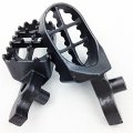 Httmt Mt216-004- Gunmetal Black Motocross Mx Dirt Bike Racing Foot Peg Compatible With 2000 2001 Cr250r Cr125r