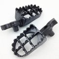 Httmt Mt216-004- Gunmetal Black Motocross Mx Dirt Bike Racing Foot Peg Compatible With 2000 2001 Cr250r Cr125r